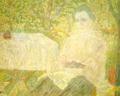 卡兹米尔 马列维奇 : Portrait of a Member of the Artist's Family